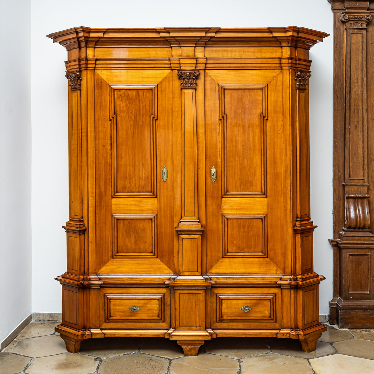 Louis XVI-Style Hall Cabinet, Leipzig, Early 19th Century