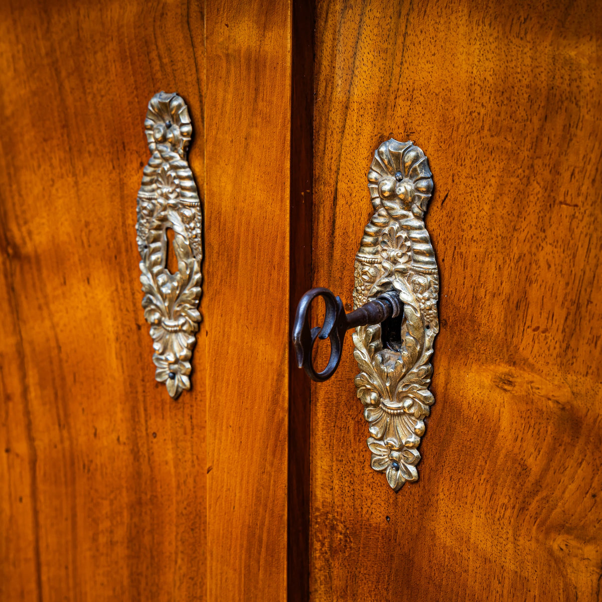 Biedermeier Wardrobe, circa 1825