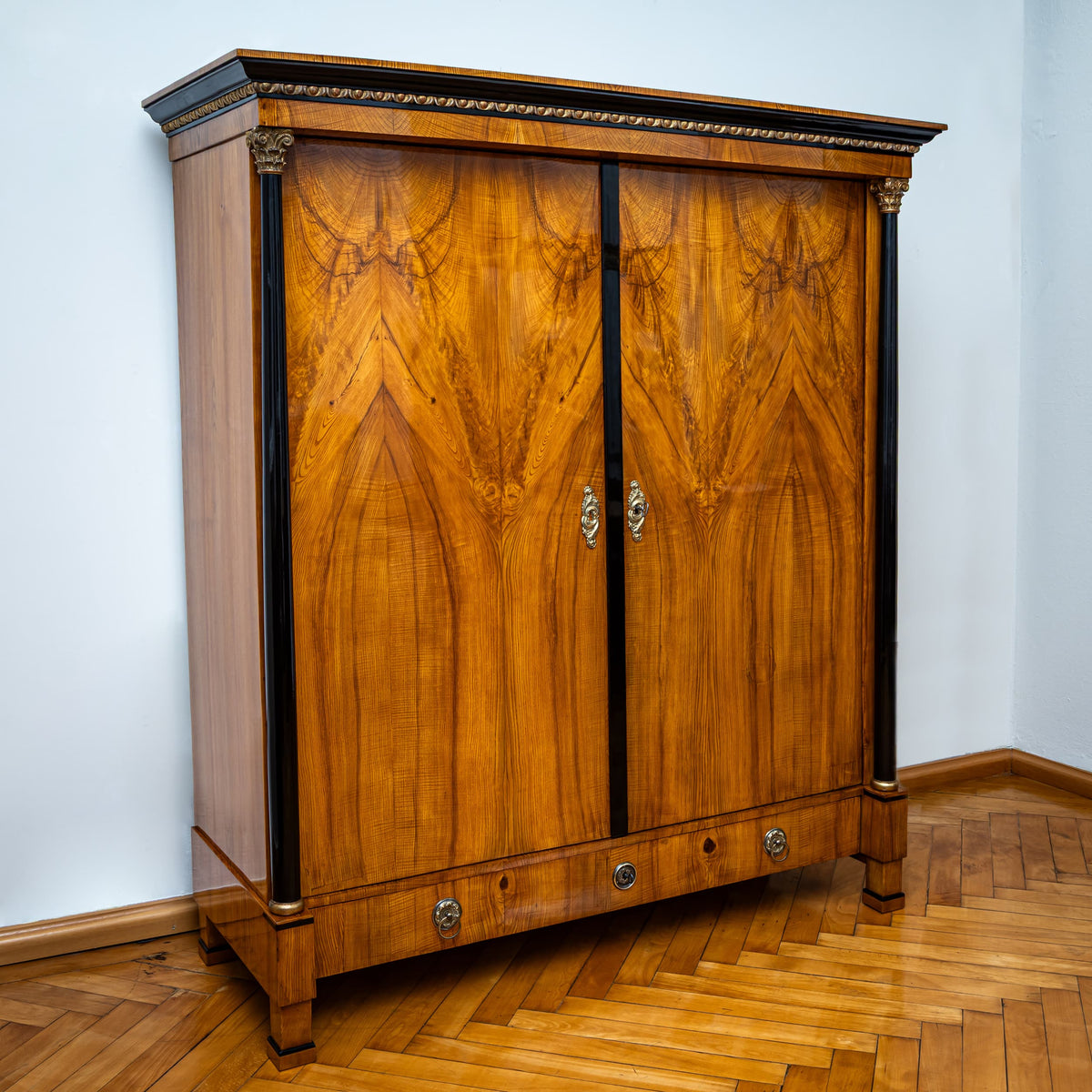 Large Armoire, Austrian Empire, Circa 1825
