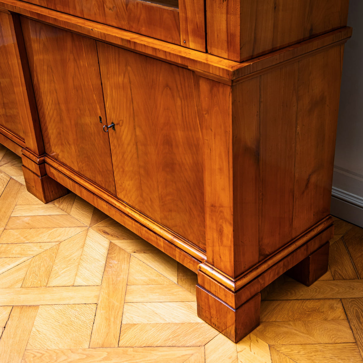 Biedermeier Cherrywood Bookcase, Germany, circa 1820