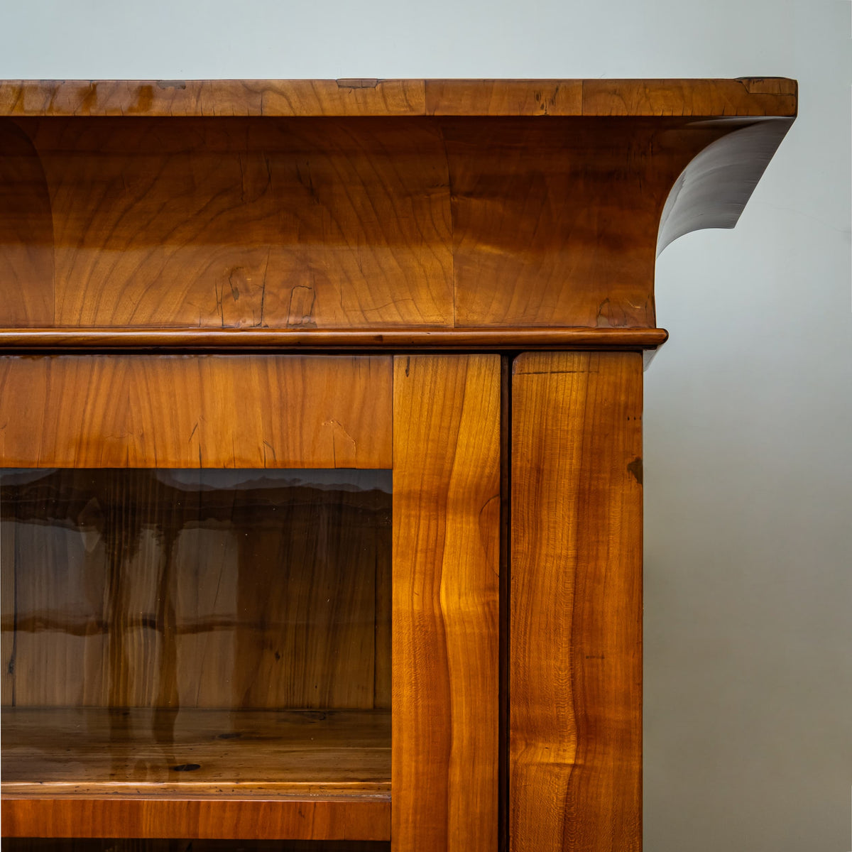 Biedermeier Cherrywood Bookcase, Germany, circa 1820