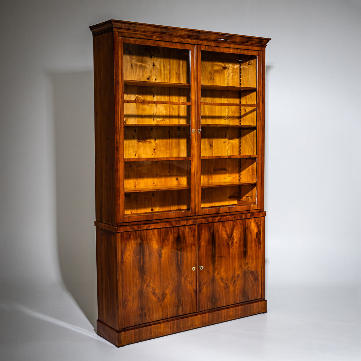 Mahogany Bookcase, Austria, ca. 1820–1830