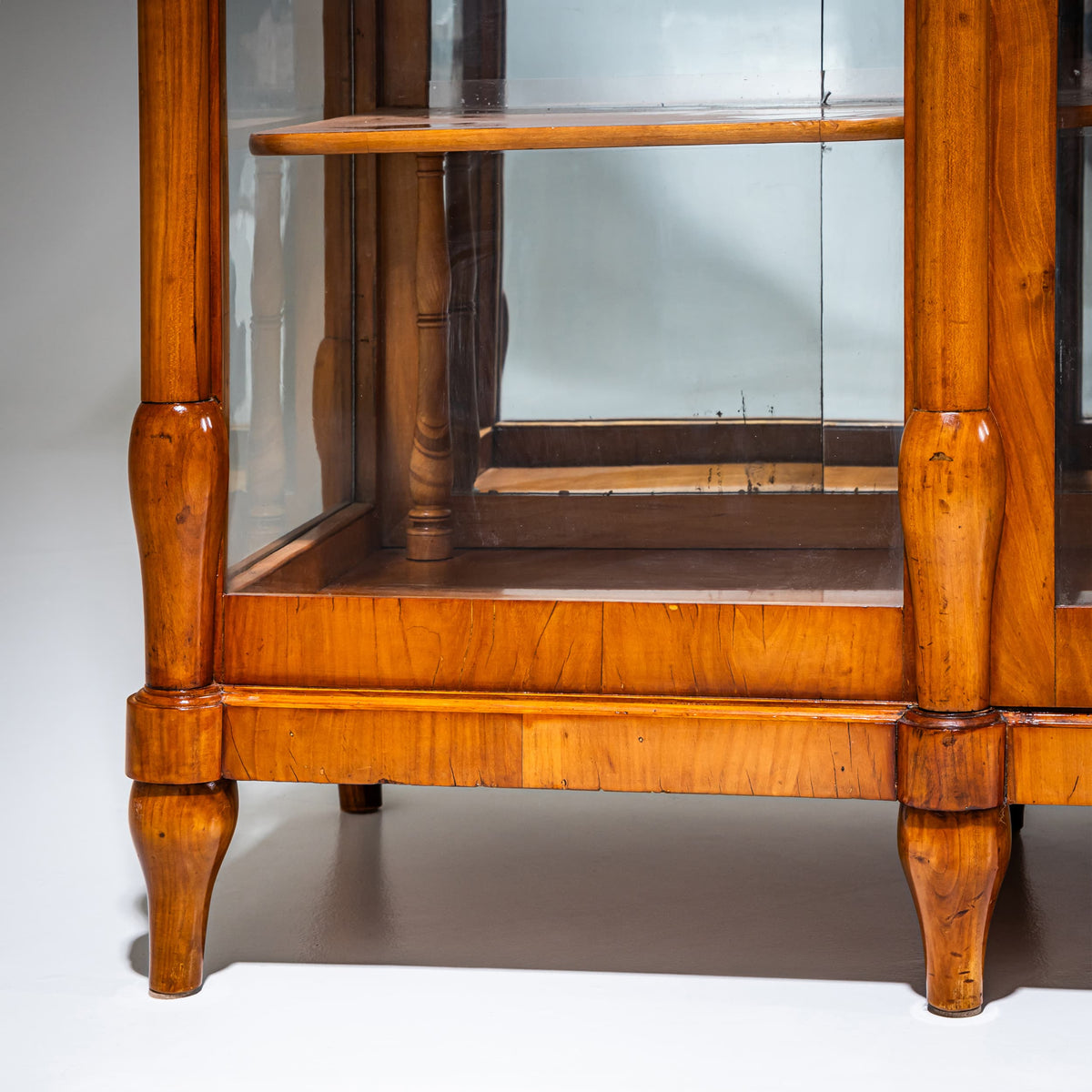 Biedermeier Display Cabinet, probably Austro-Hungarian Empire, circa 1830