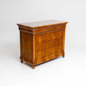 Walnut Chest of Drawers, Mid-19th Century