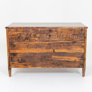 Louis Seize Chest of Drawers with Marquetry decor, circa 1780