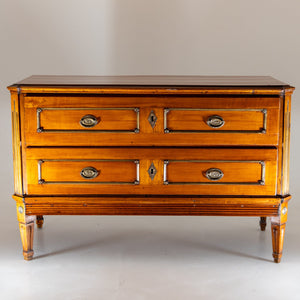 Louis Seize Chest of Drawers, Cherry, circa 1780