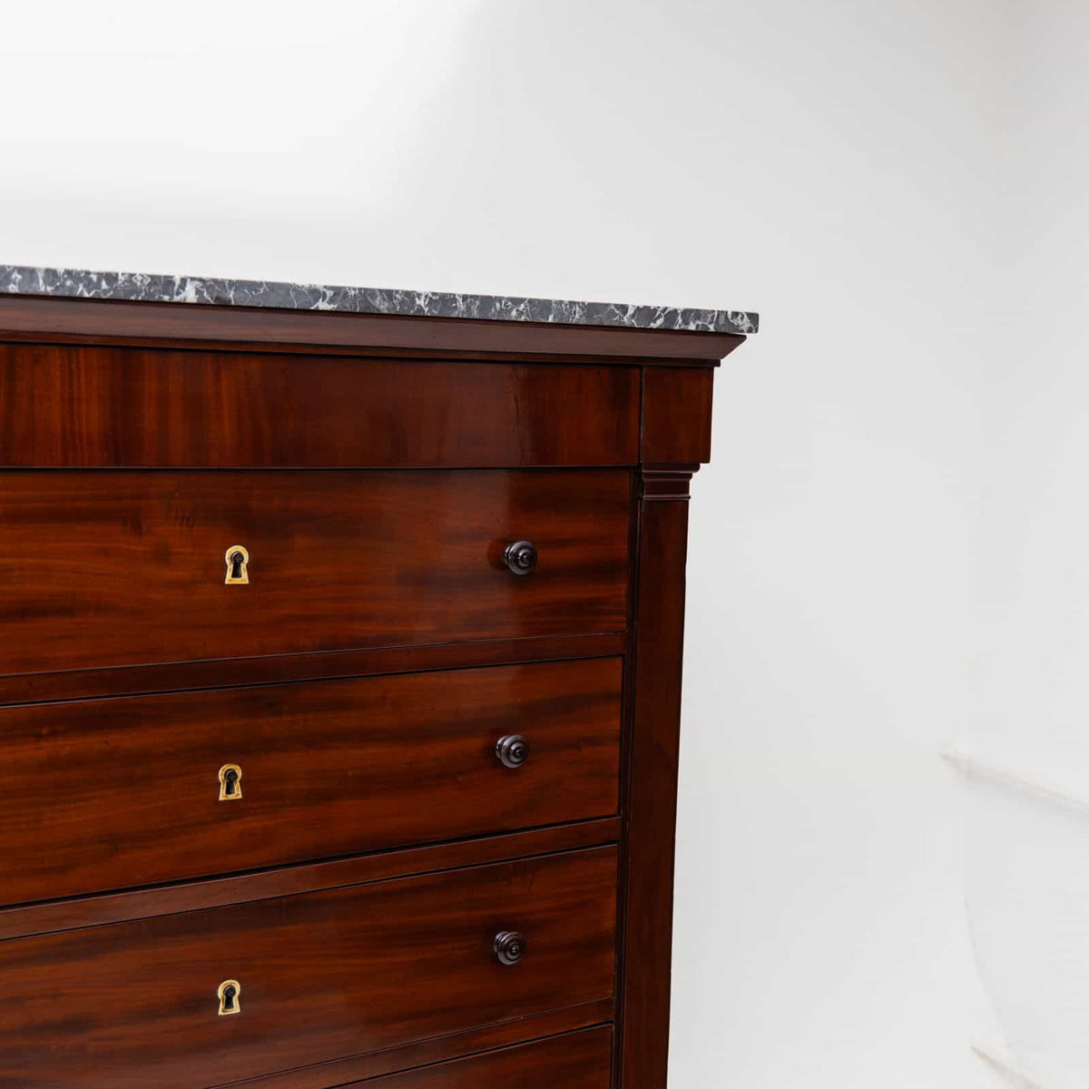 Biedermeier Semainiere with Marble Top, early 19th Century