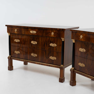 Large Biedermeier Chests of Drawers, Italy around 1820