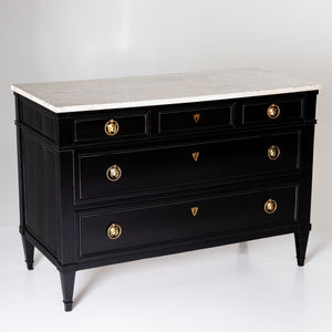 Ebonised Chest of Drawers, France, early 19th Century