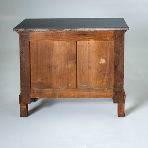 Empire Chest of Drawers with Granite Top, France, early 19th Century