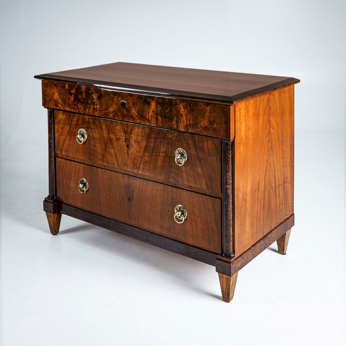 Biedermeier Chest of Drawers, 1st Half of 19th Century