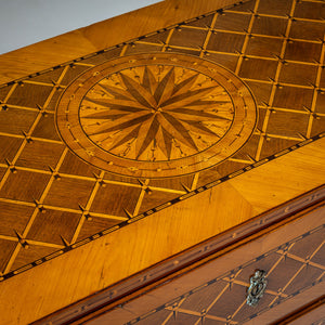 Marquetry Chest of Drawers, Austria, late 18th Century