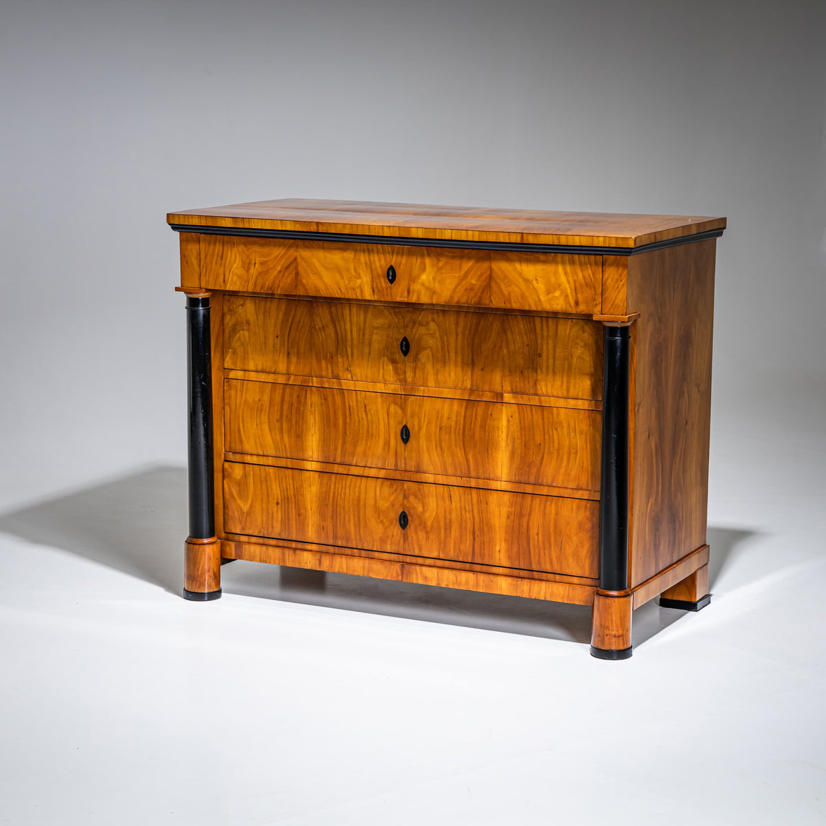 Biedermeier Kommode, deutsch, um 1820