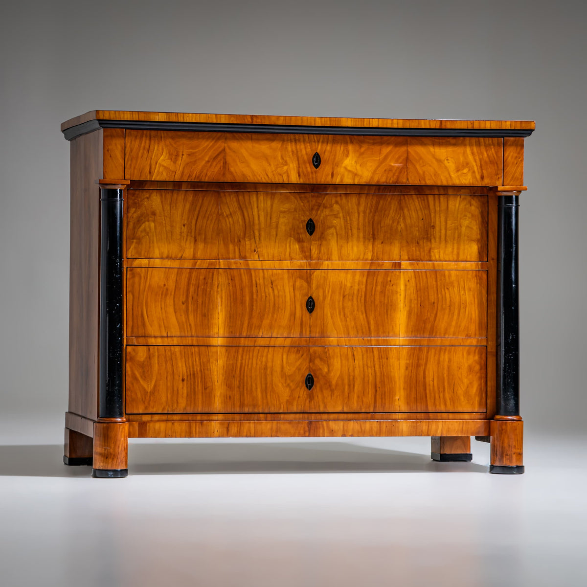 Biedermeier Kommode, deutsch, um 1820