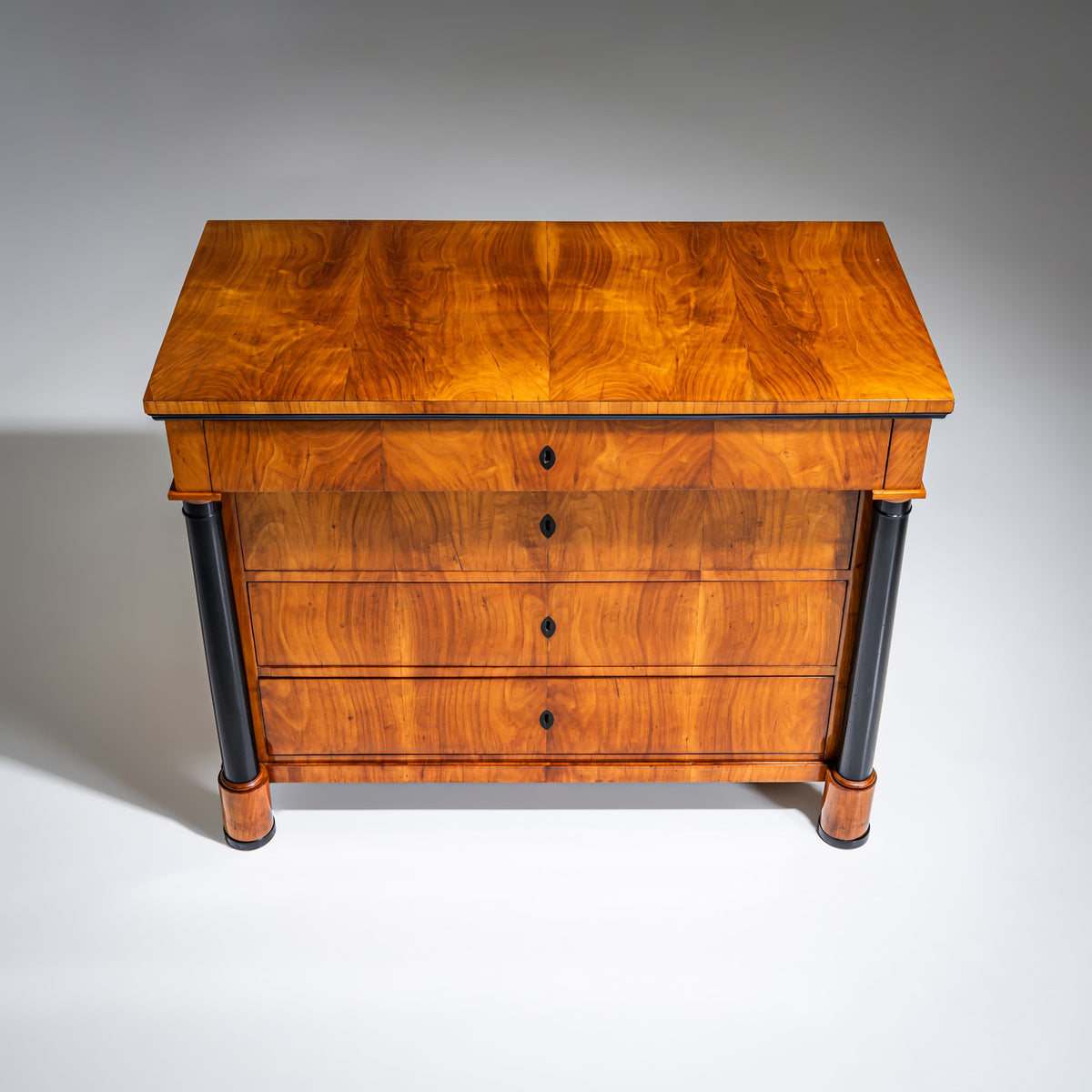 Biedermeier Kommode, deutsch, um 1820