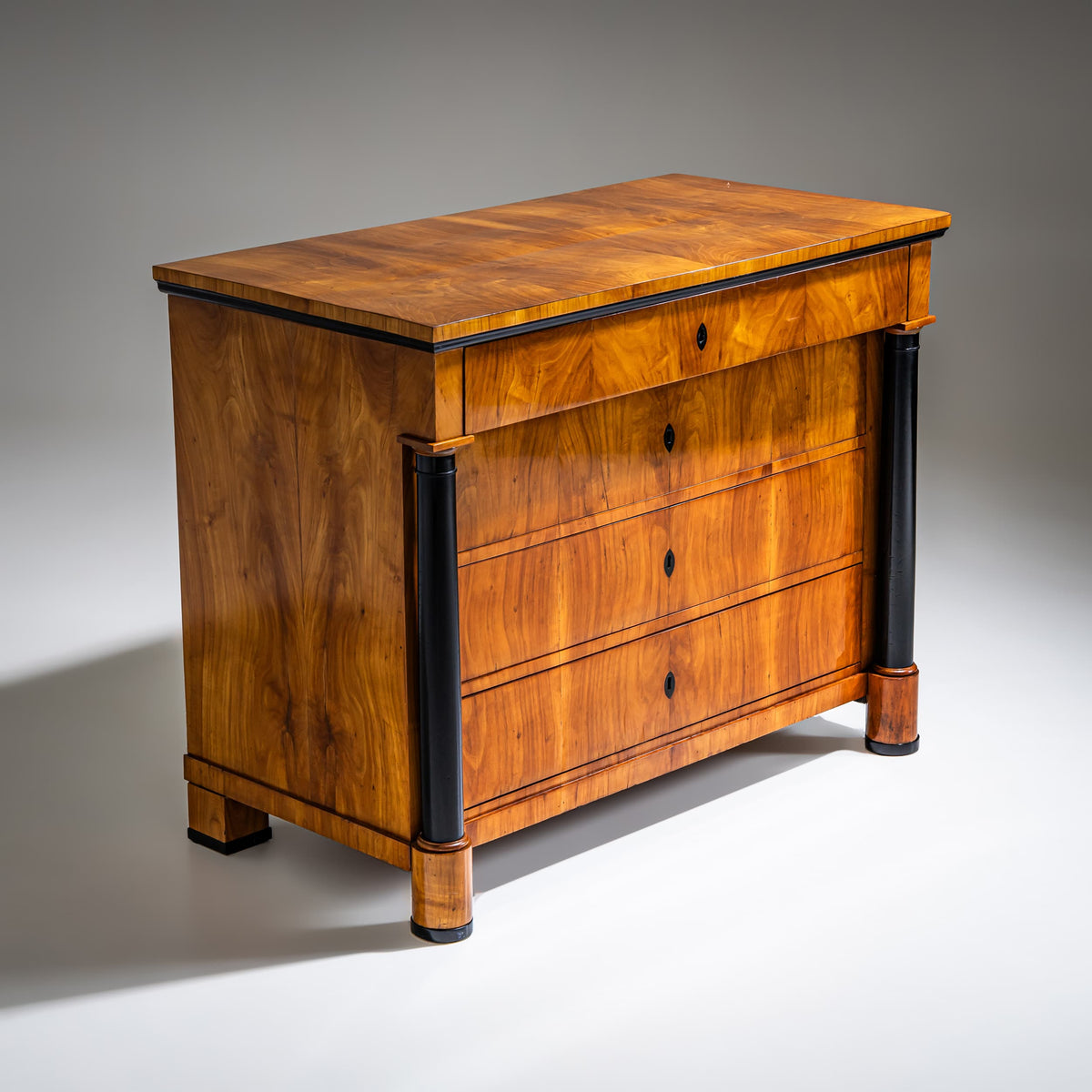 Biedermeier Kommode, deutsch, um 1820