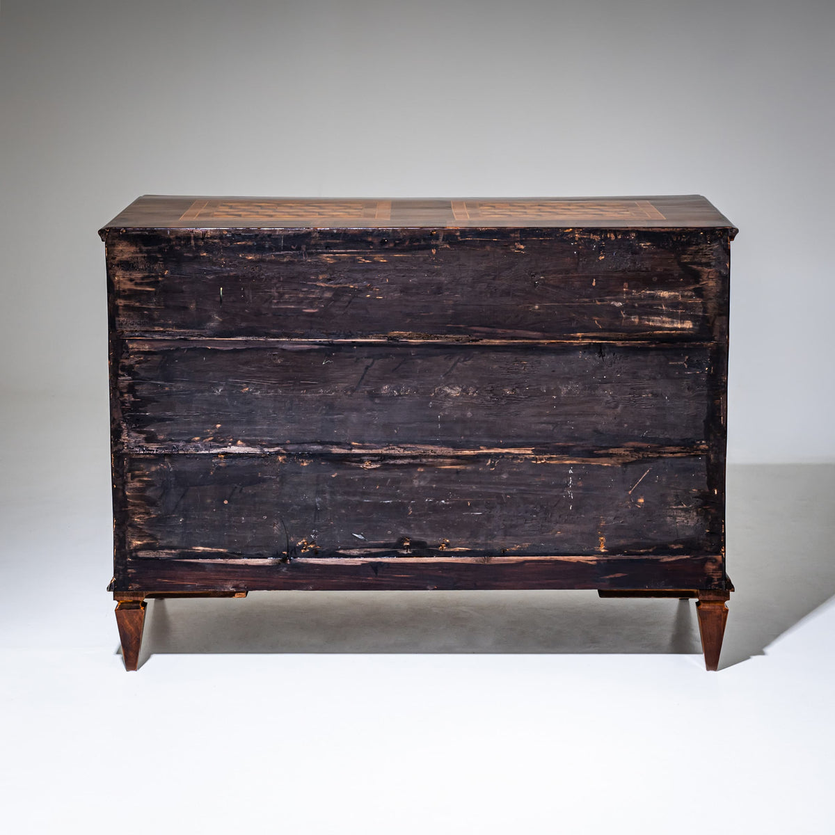 Louis XVI Marquetry Chest of Drawers, Late 18th Century