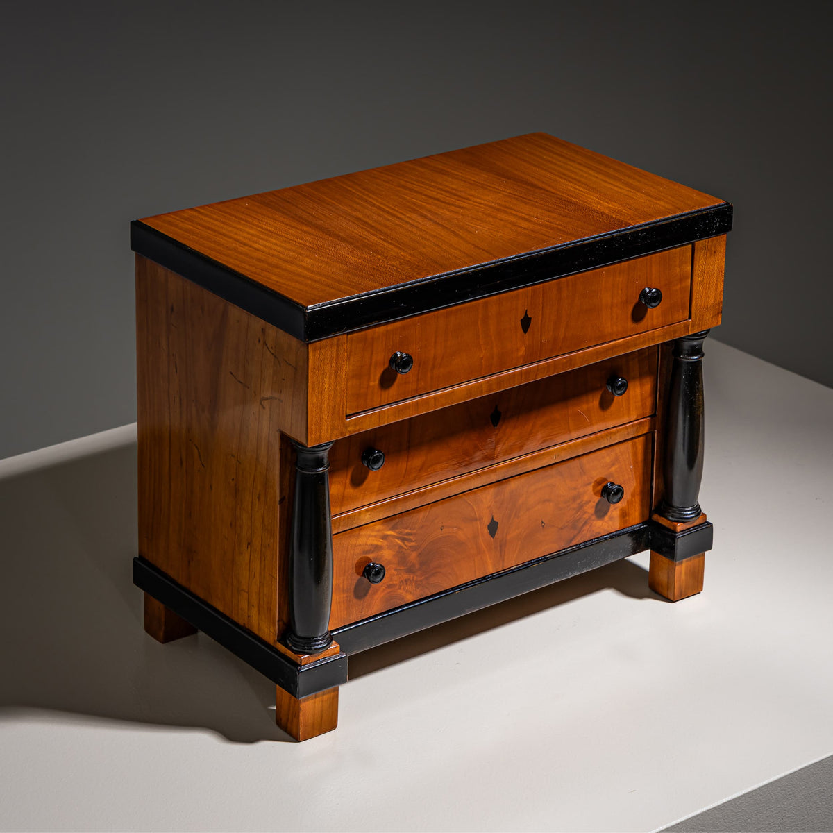 Biedermeier Miniature Chest of Drawers, circa 1820