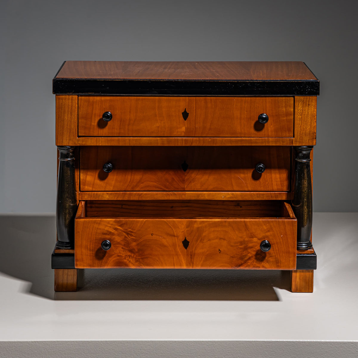 Biedermeier Miniature Chest of Drawers, circa 1820