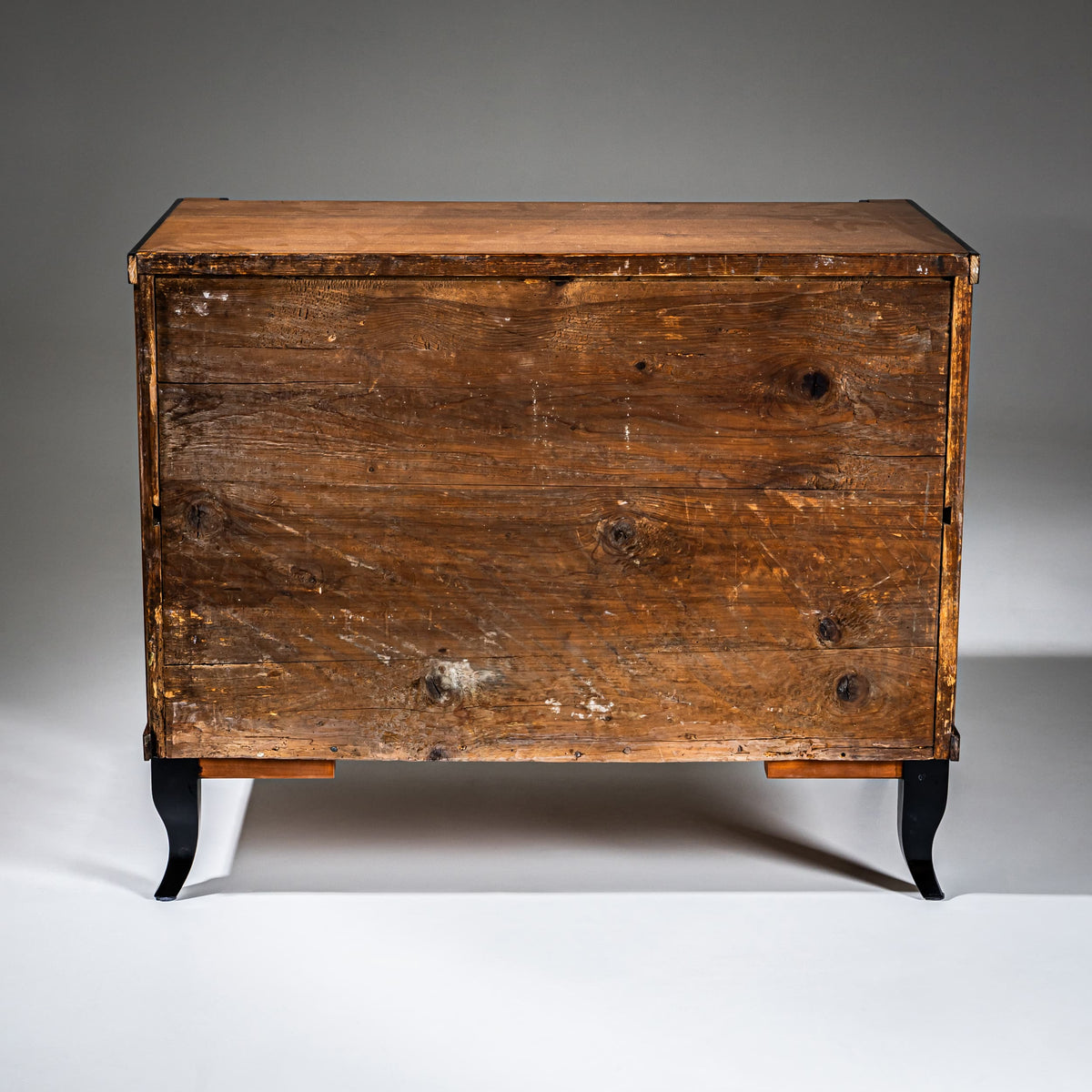 Biedermeier Chest of Drawers with Burl Veneer, Southern Germany, circa 1820