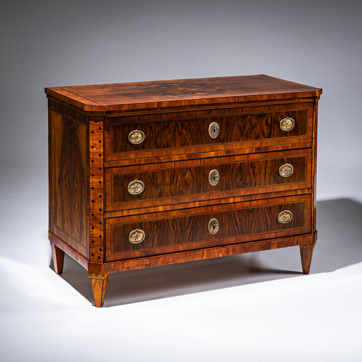 Neoclassical Chest of Drawers (Zopfstil), Dresden, circa 1780