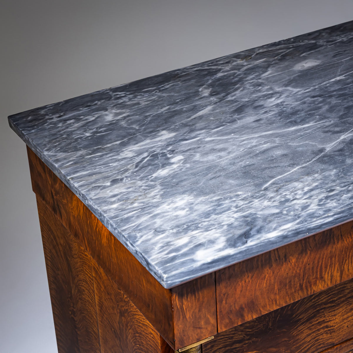Pair of Chests of Drawers with Marble Tops, Italy, Circa 1820