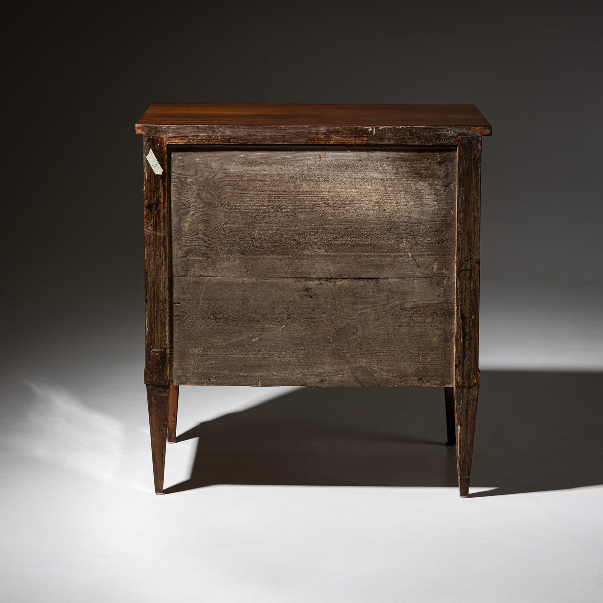 Frühe Biedermeierkommode mit Marmorpilastern, wohl Berlin, um 1800