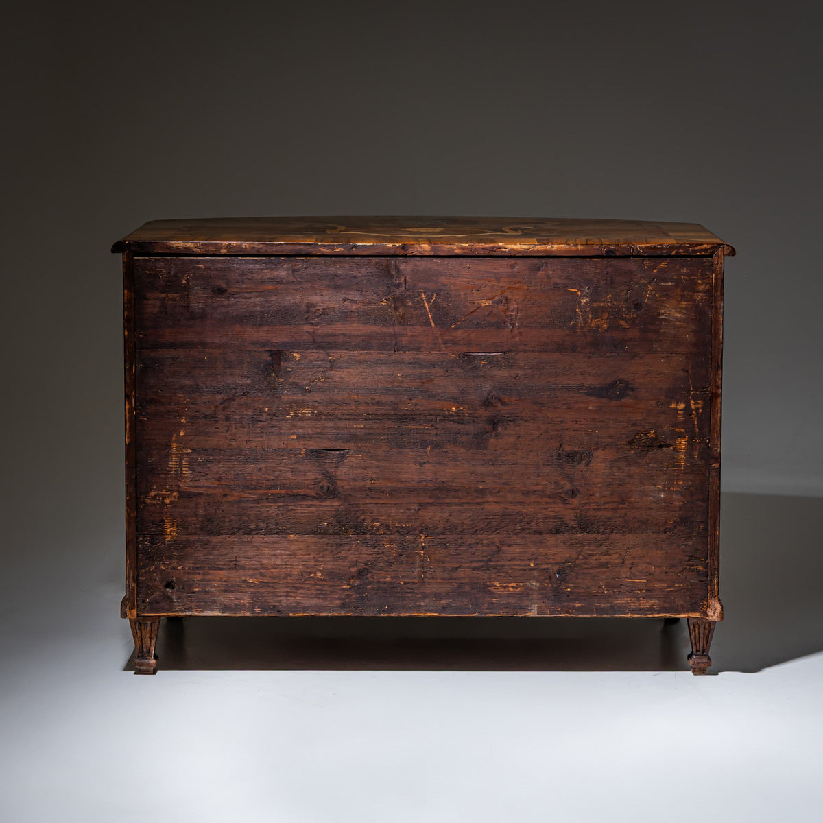 Klassizistische Kommode mit Marketeriedekor, Franken, datiert 1798