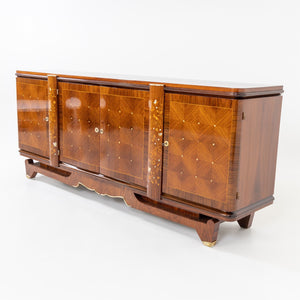 Art Deco Sideboard, in the Style of Jules Leleu, France 1940s