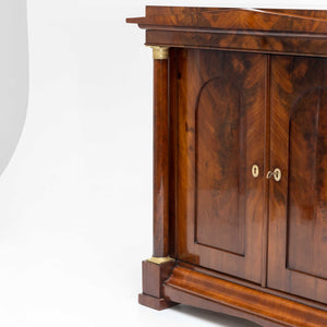 Neoclassical half cupboard, early 19th century