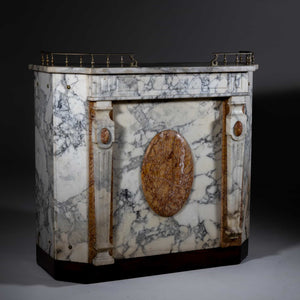 Bar Counter with Marble Decoration, 1st half 20th Century