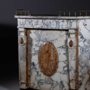 Bar Counter with Marble Decoration, 1st half 20th Century