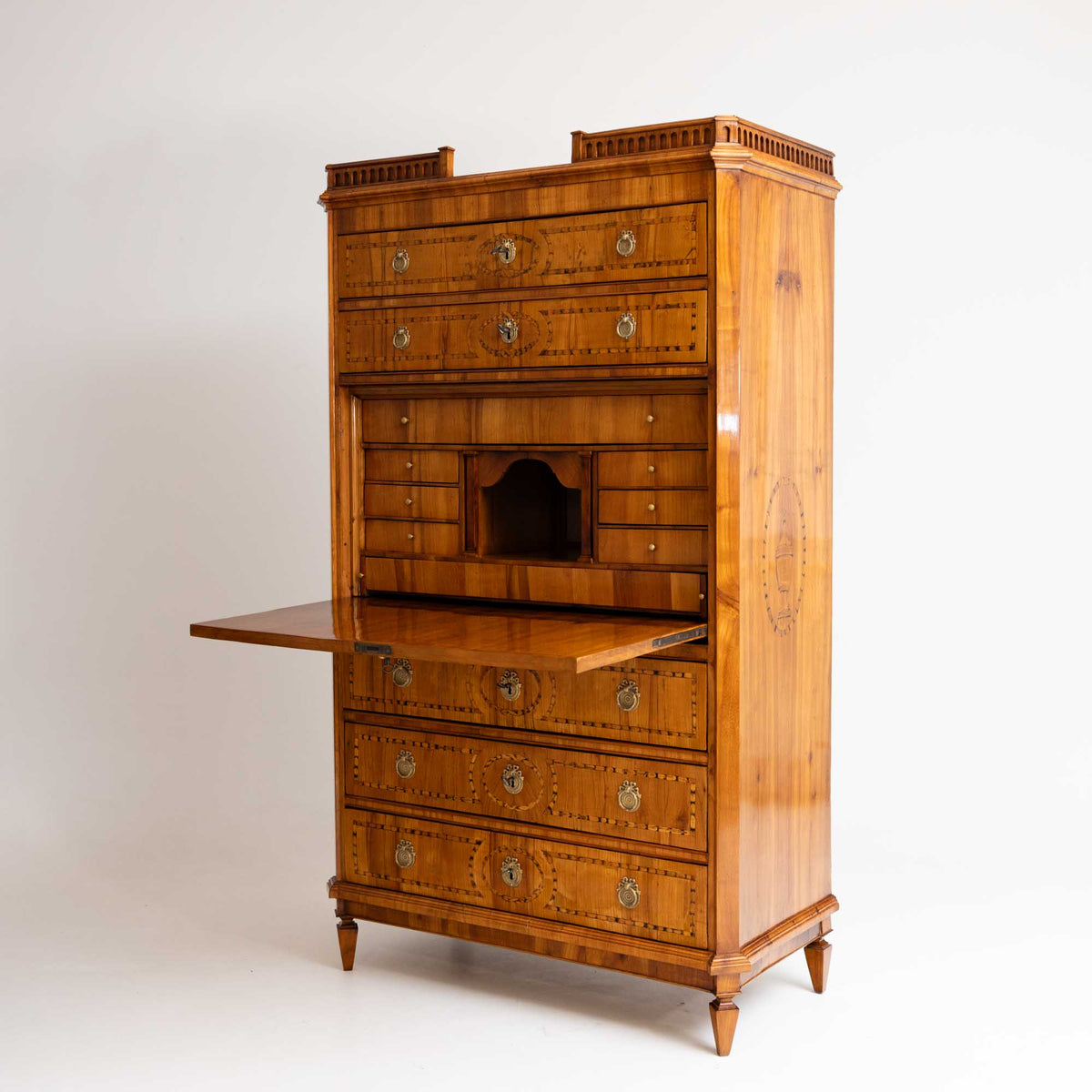 Louis XVI Secretaire with Urn Decoration, around 1790