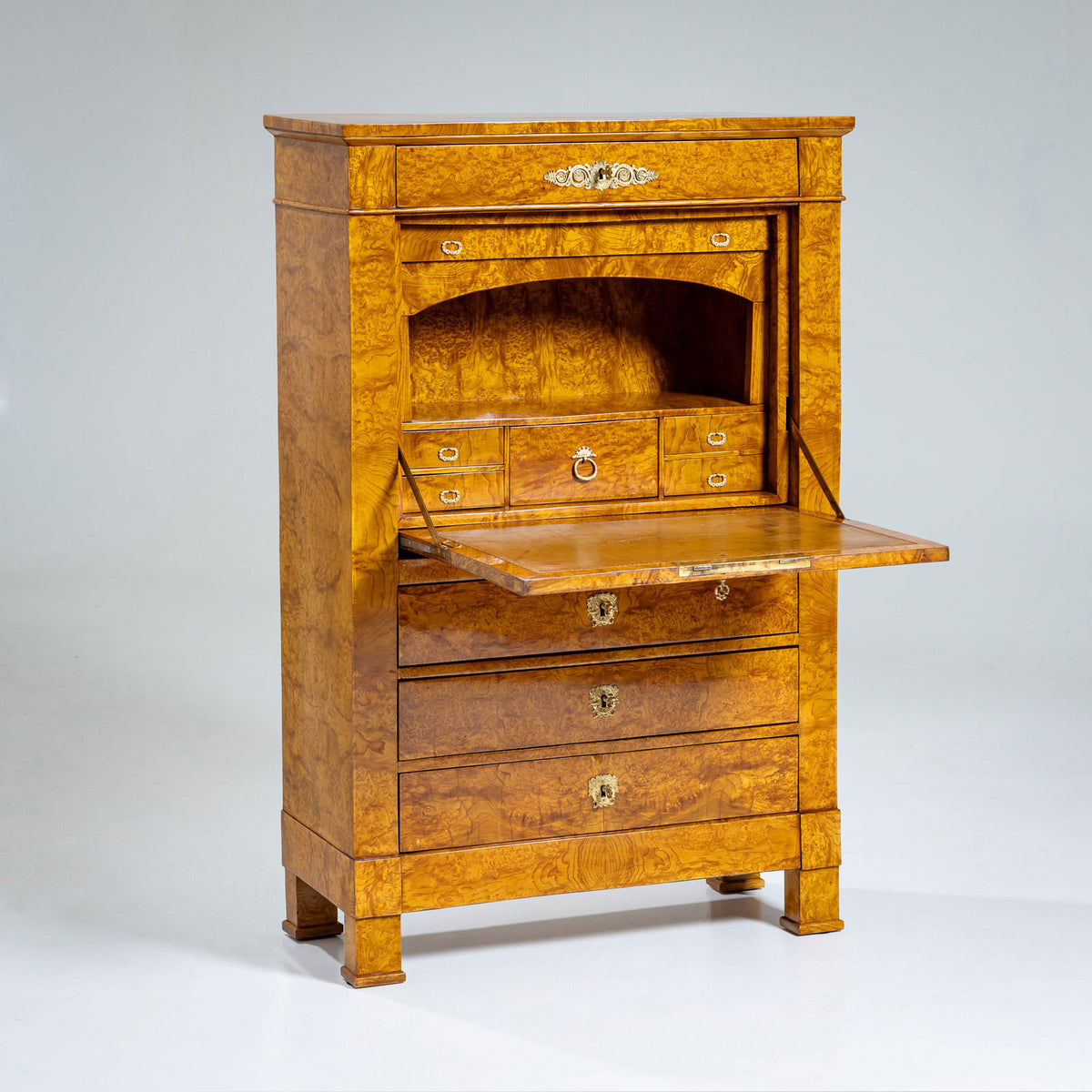 Biedermeier Sekretär, Mitte 19. Jahrhundert