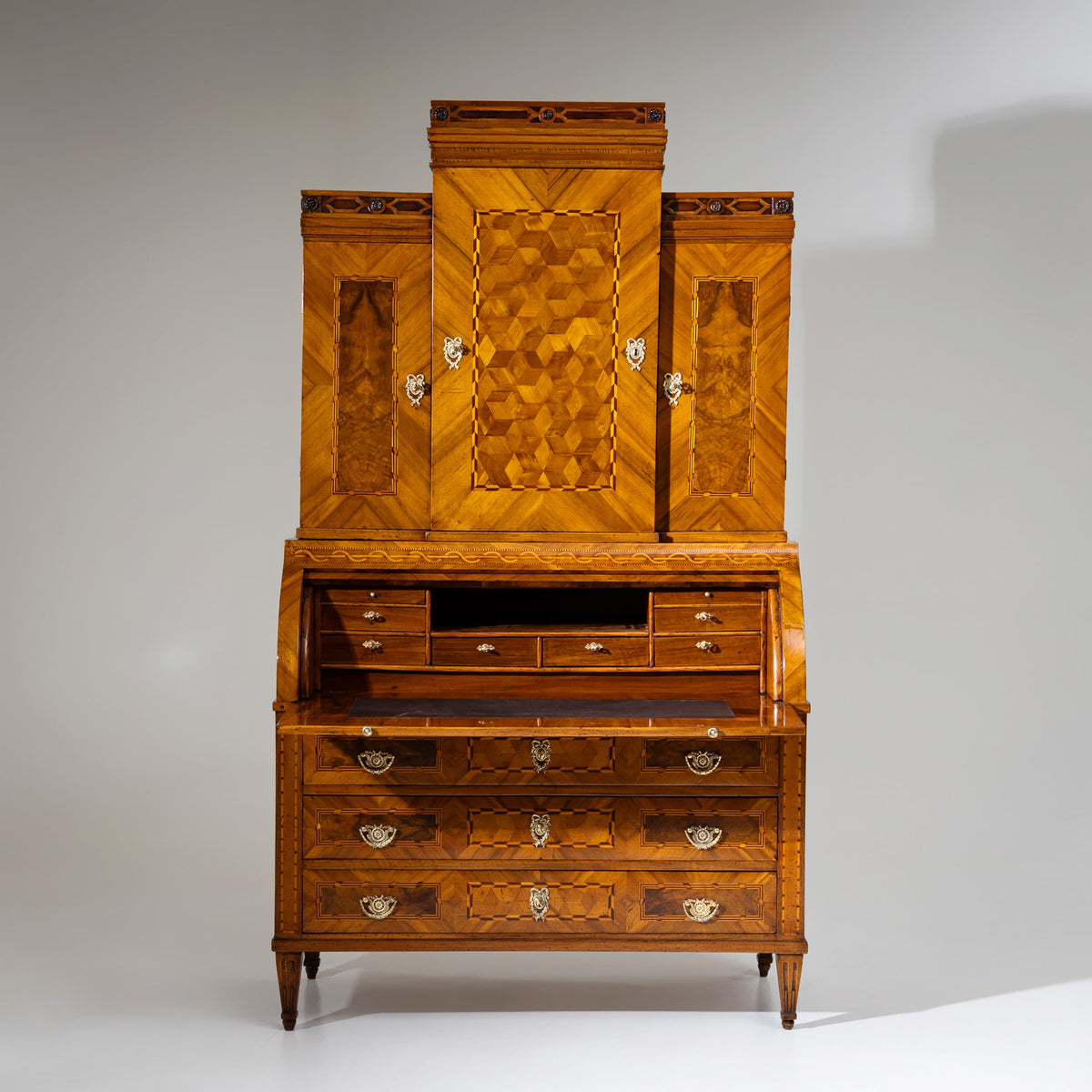 Louis XVI Rolltop Bureau, late 18th Century