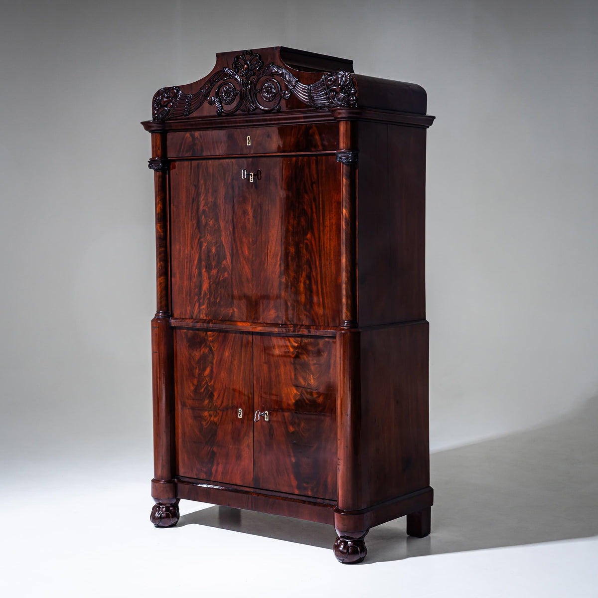Louis Philippe Secretary Desk, Second Half of the 19th Century