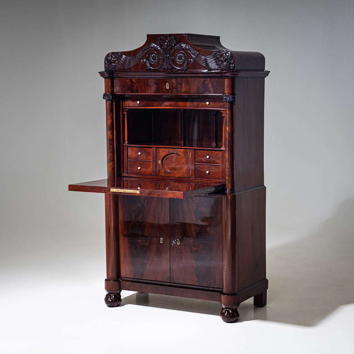 Louis Philippe Secretary Desk, Second Half of the 19th Century