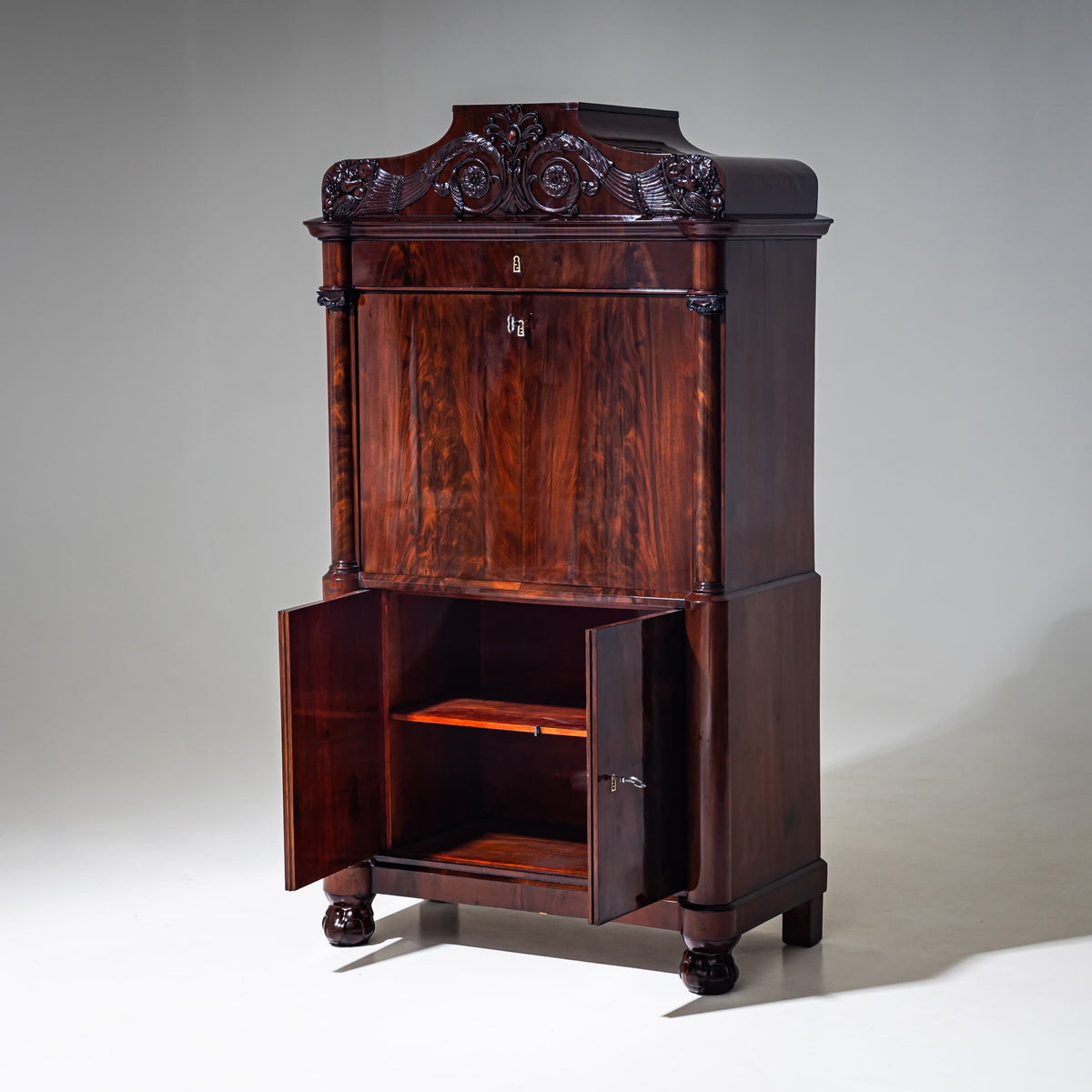 Louis Philippe Secretary Desk, Second Half of the 19th Century