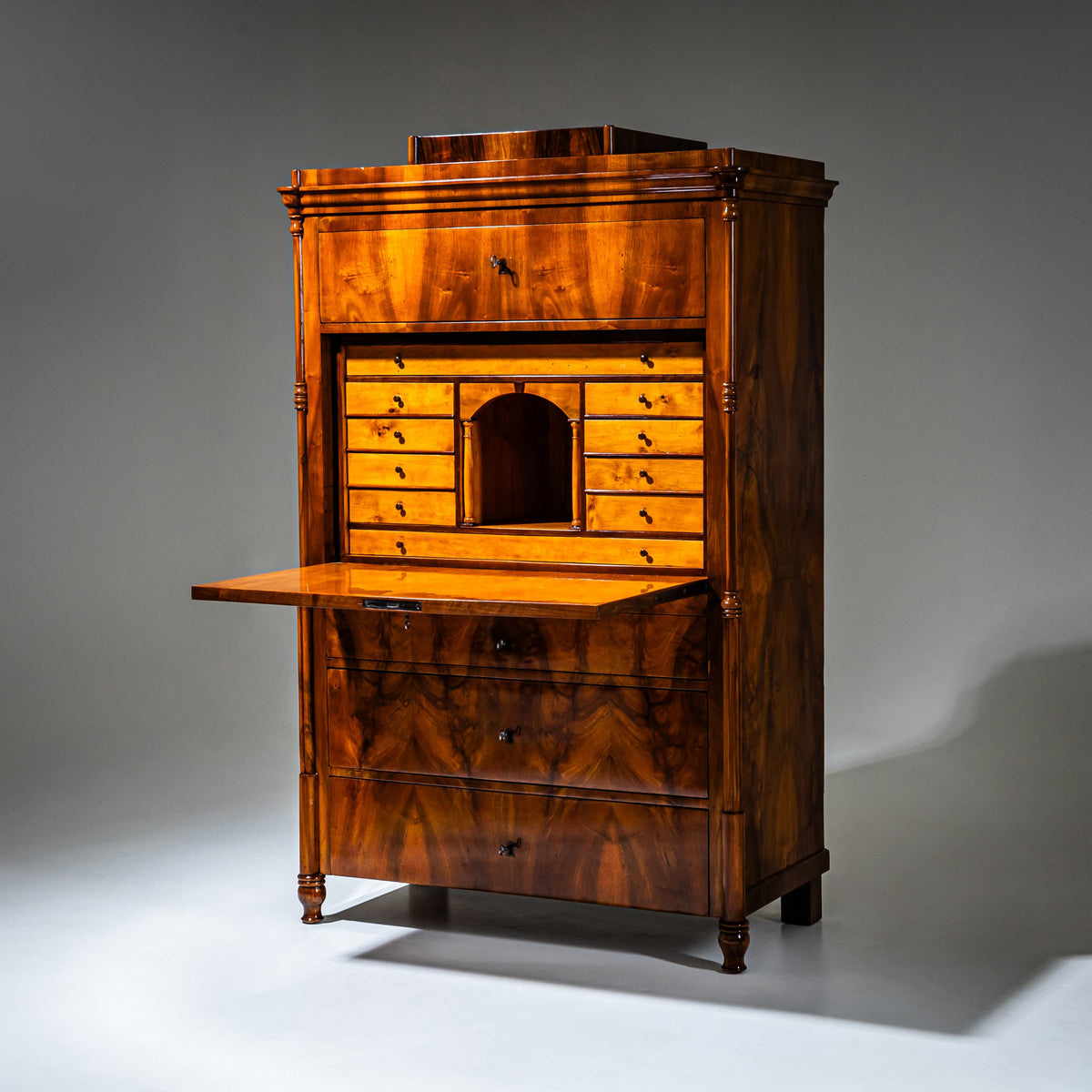 Biedermeier Sekretär, um 1840