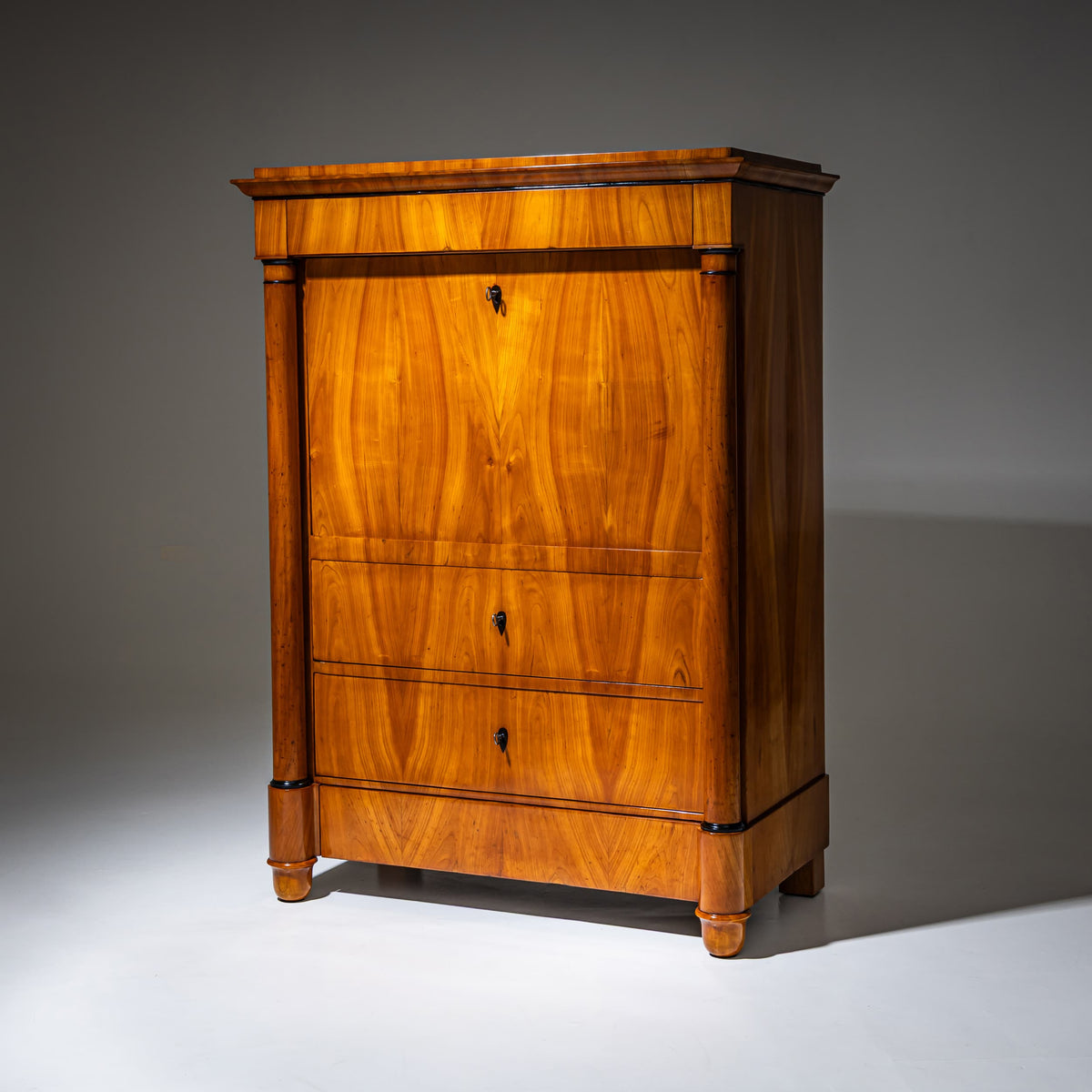 Biedermeier Secretary Desk, Central Germany, circa 1830