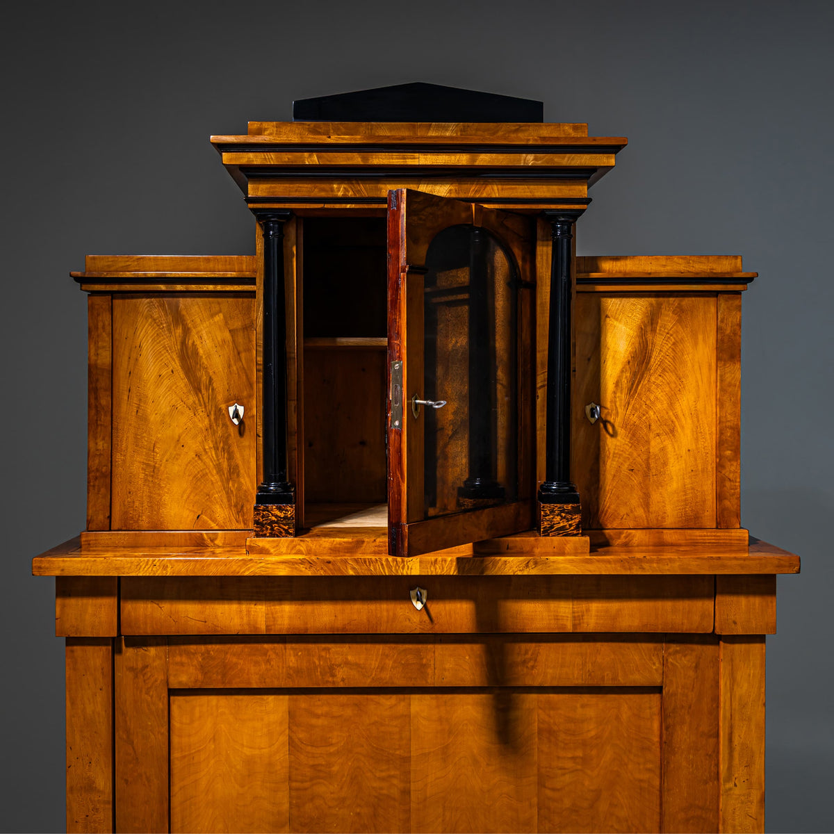 Biedermeier Faux Secretary Cabinet, Germany, circa 1820