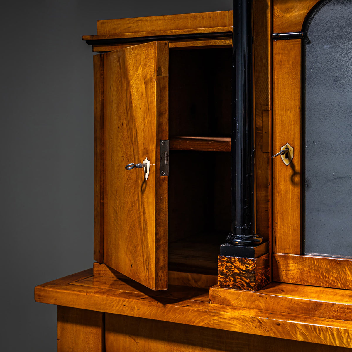 Biedermeier Faux Secretary Cabinet, Germany, circa 1820