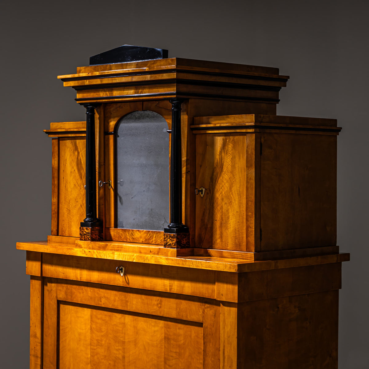 Biedermeier Faux Secretary Cabinet, Germany, circa 1820