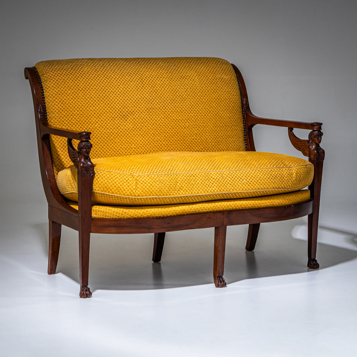 Empire Seating Suite, stamped Henri Jacob (Master 1779), France, Early 19th Century