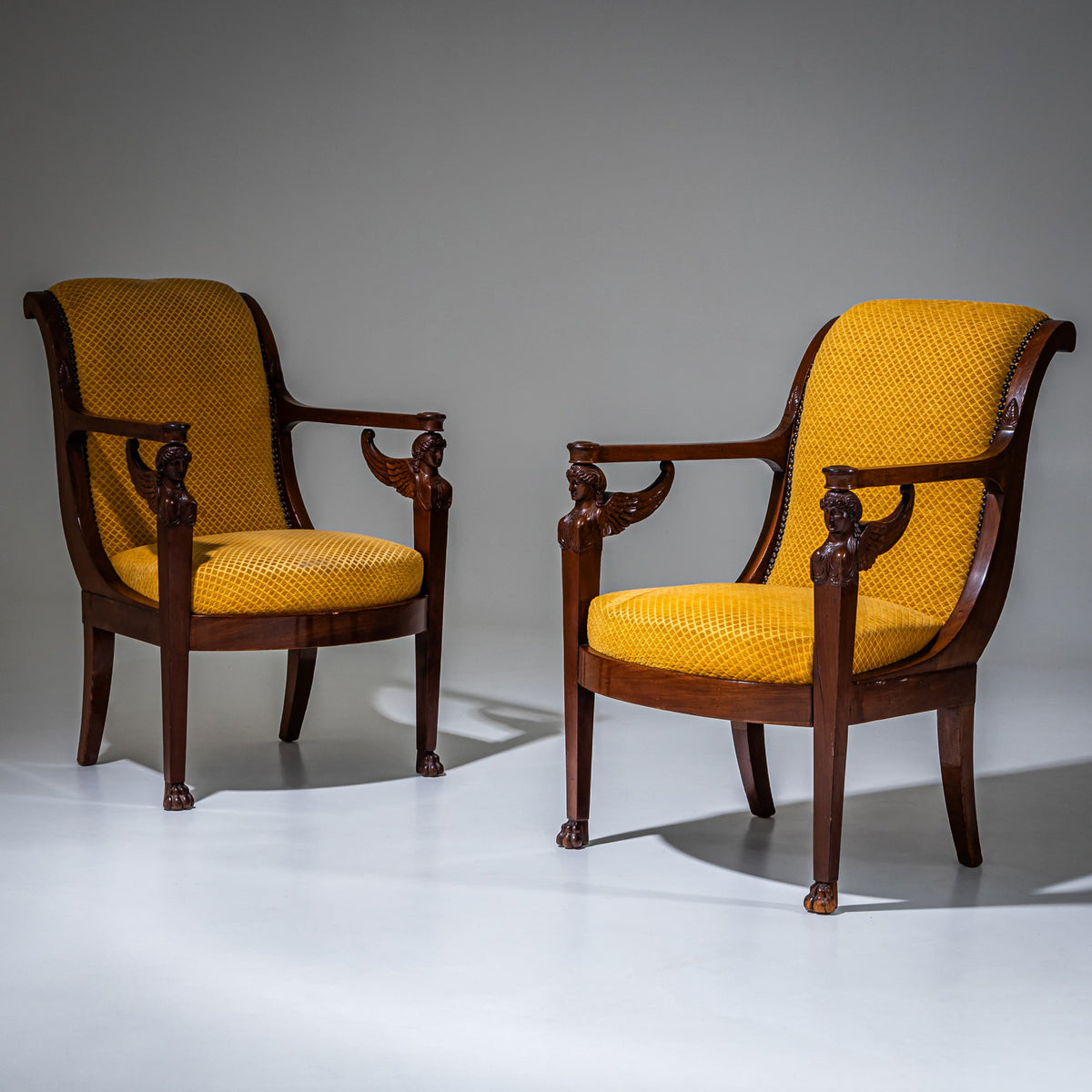 Empire Seating Suite, stamped Henri Jacob (Master 1779), France, Early 19th Century
