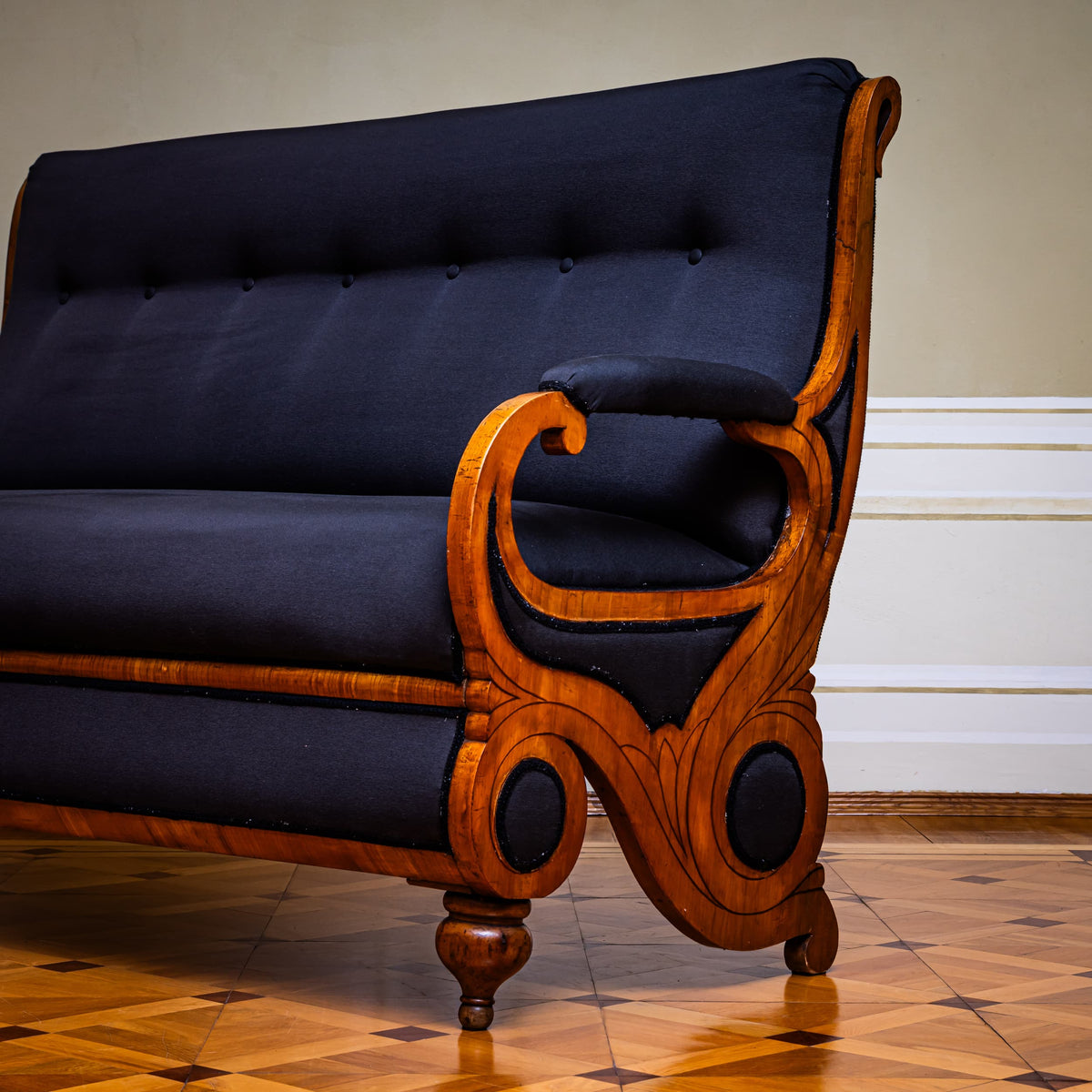 Biedermeier Sofa, Österreich, 1820–1830