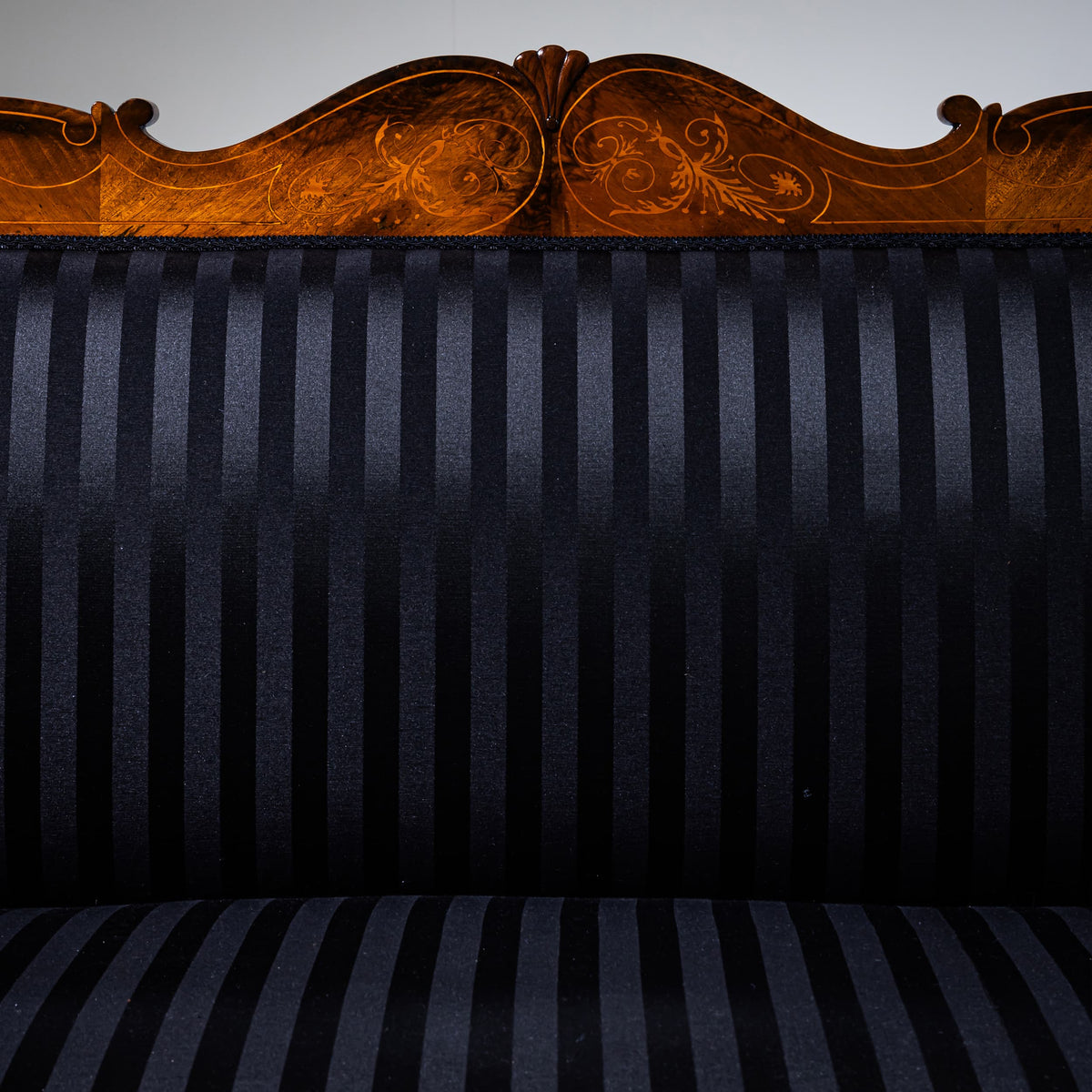 Biedermeier Settee, deutsch, um 1830
