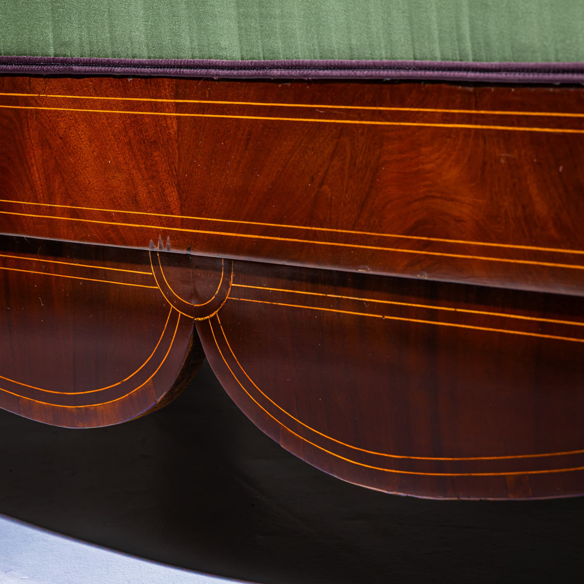 Biedermeier Sofa in Mahogany, Northern Germany, circa 1830