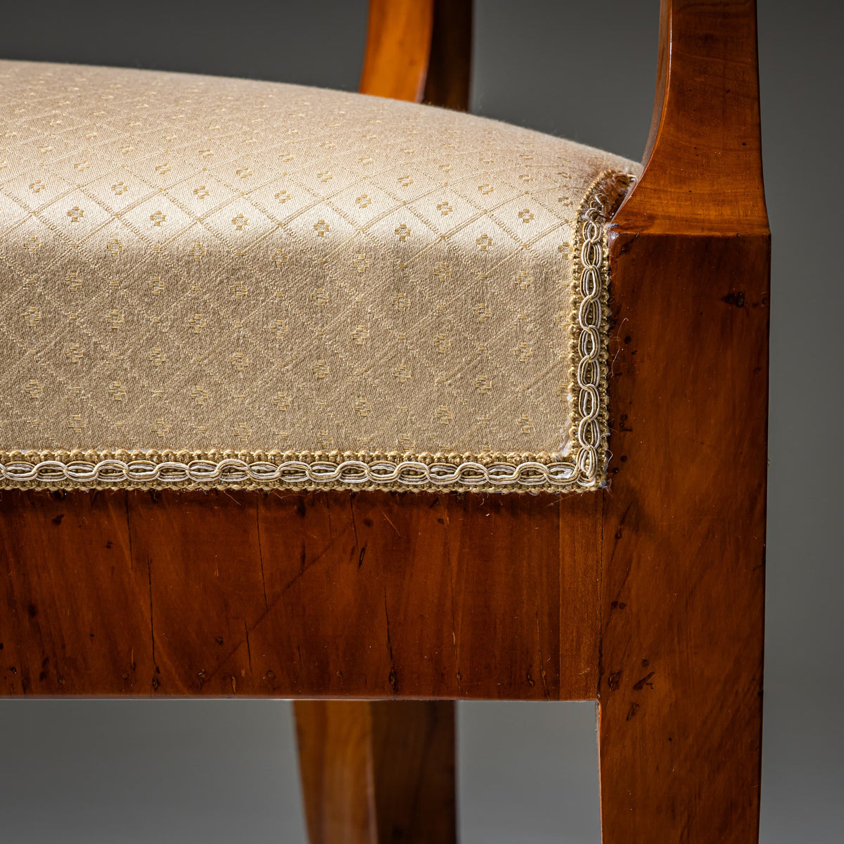 Biedermeier Armchair, Circa 1830