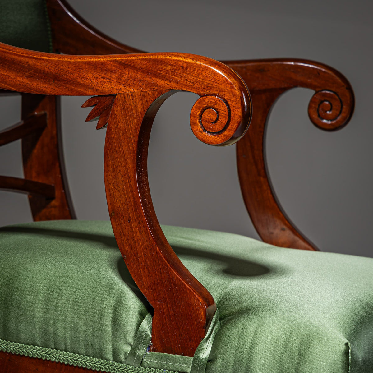 Biedermeier Armchair, 1830s